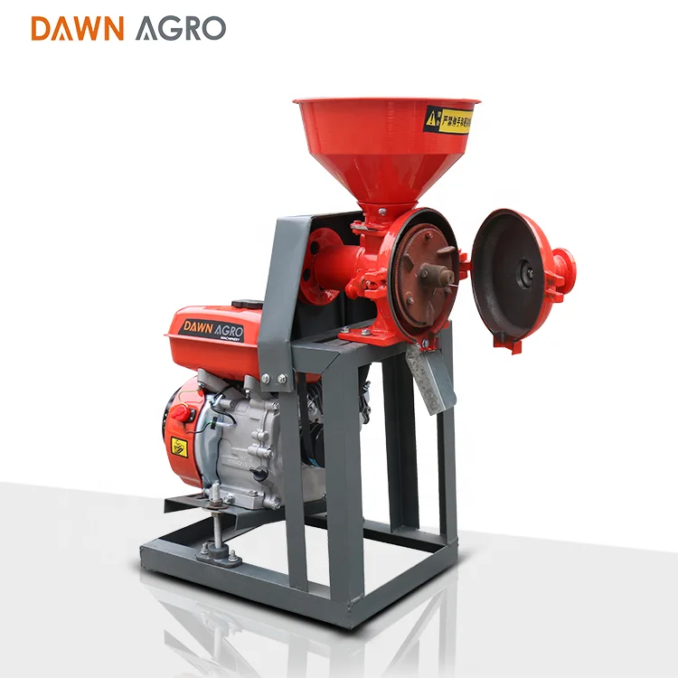 DAWN AGRO Mini Corn Maize Flour Mill Machine  Grain Grinder Crusher Machinery