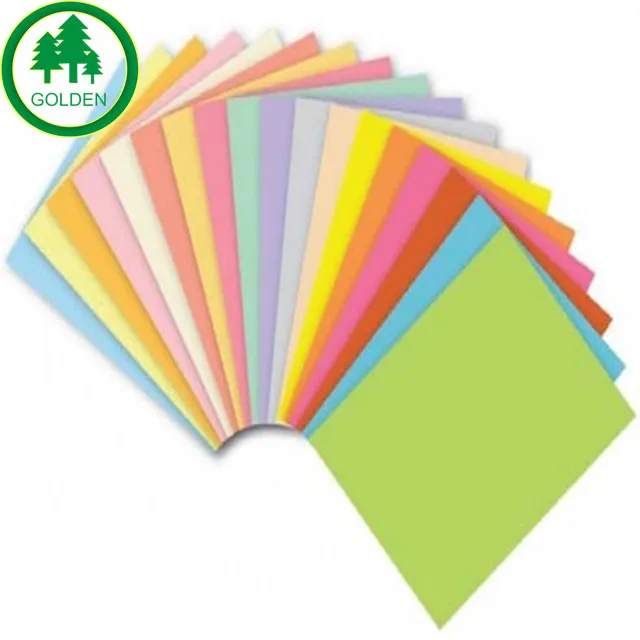pink,yellow,blue,green,red A4 color paper color bond paper