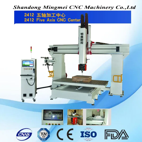 Maxicut italy HSD spindle 5-axis machining 5-axis mill cnc router