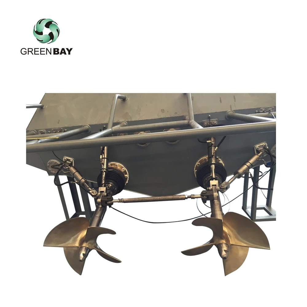 MSD400 Propulsion system on boat as Thruster Fast boat high speed application piercing Propeller