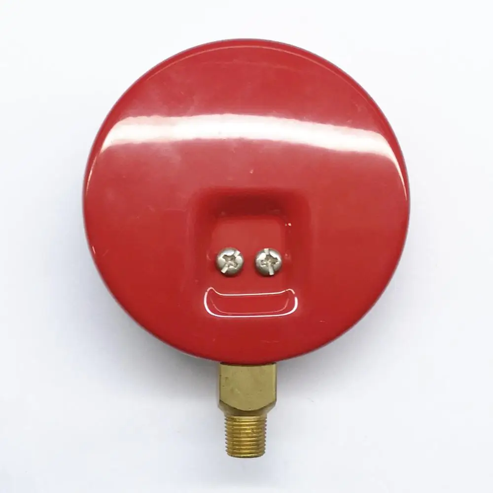 80mm Environmentally friendly copper refrigerant manometer 35bar/500psi r22 r134a r404a r407c pressure gauge manometer1/8 NPT