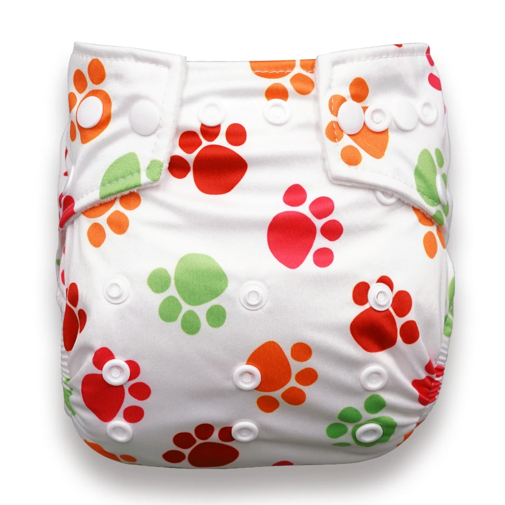 Thermal Transfer Printing Cute Patterns Babyland Reusable Eco-friendly Baby Cloth Nappy Pants Reusable