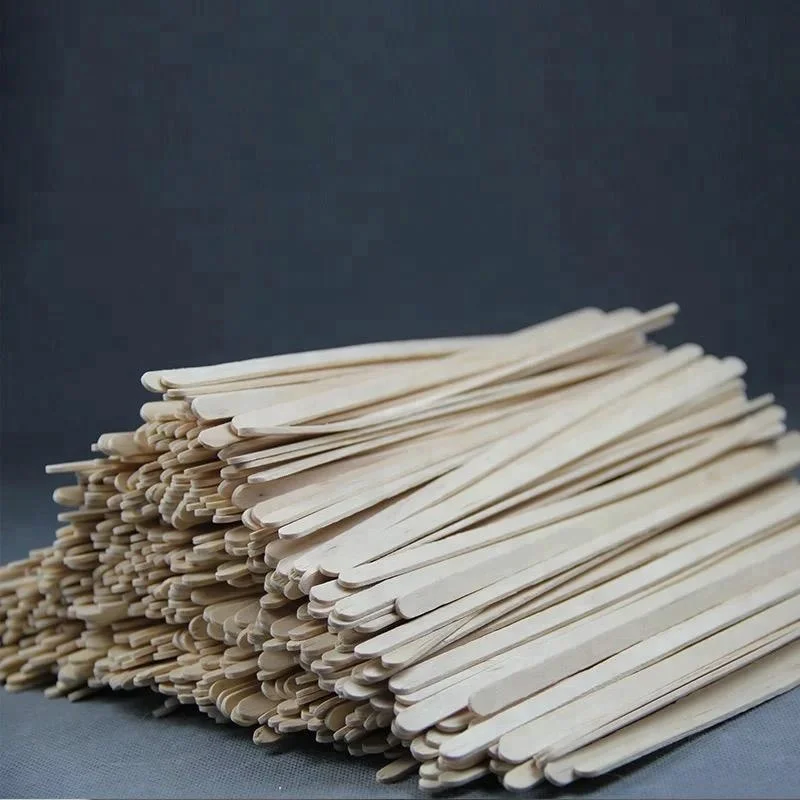 178mm disposable birch wood coffee stir sticks wooden stirrers drink stirrer