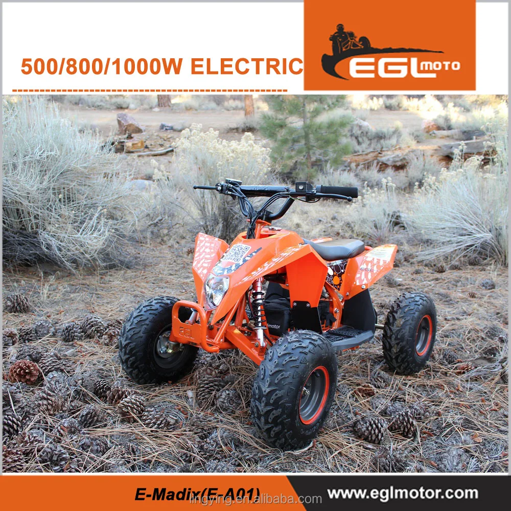 good quality 500W/800w/1000w brushless motor electric ATVs for kids
