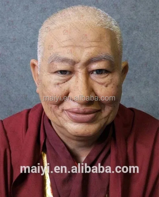 custom sculpture lifesize wax monks silicone silicon waxwork statue figure for art exhibition