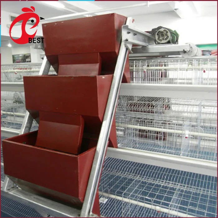 Professional farming house feed system 4tier chicken cage coop for wholesales
