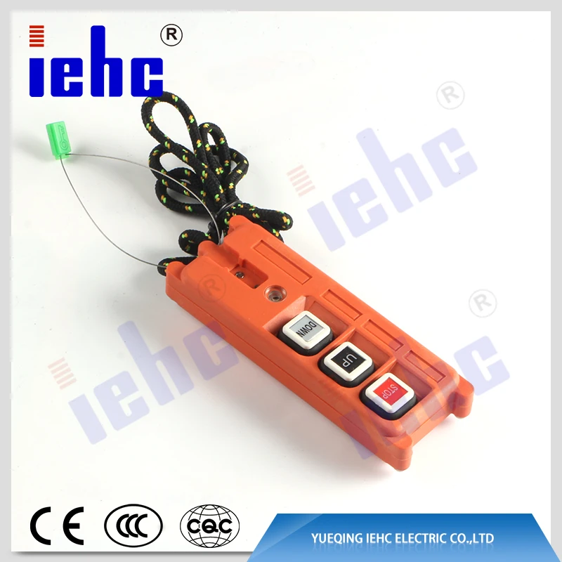 iehc F21-2D double speed radio industrial crane electric chain hoist wireless remote control