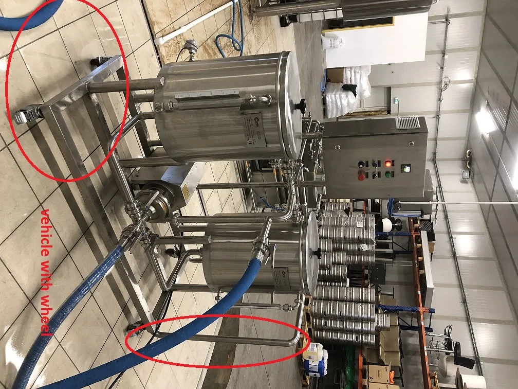 Stainless steel Clean in place system CIP cleaning machine station automatic Portable Cleaning CIP System