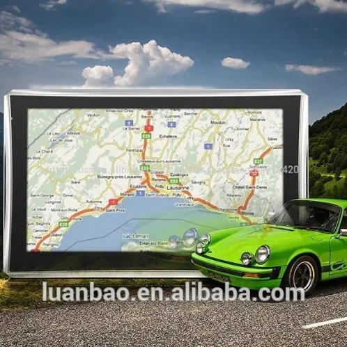 портативный 7-дюймовый автомобильный gps навигатор hd жк со беспроводная av модуль