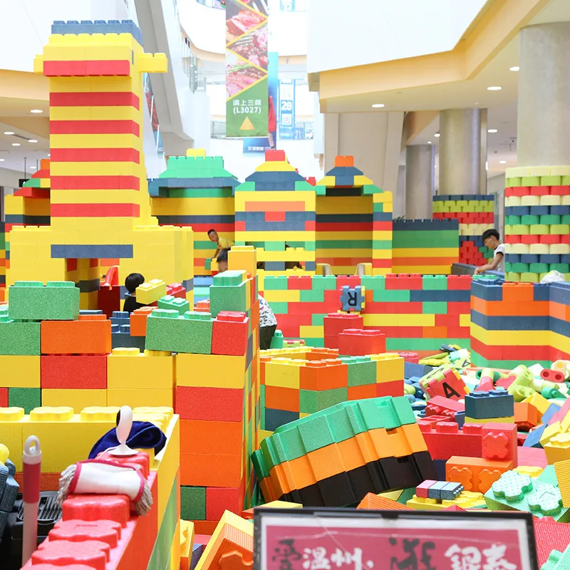 Shopping Mall Popular Children EPP Foam Building Blocks Indoor Soft Playground Equipment Soft Play Toys for Children