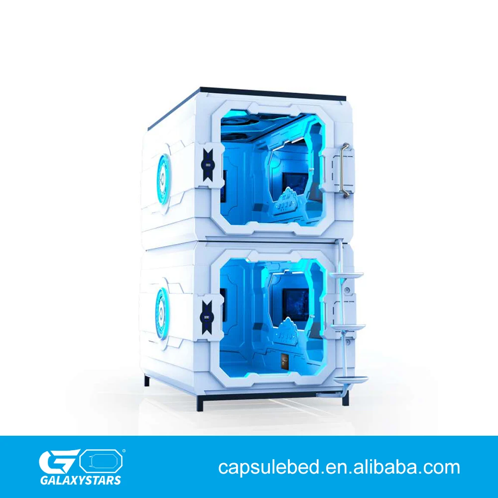 Technology vertical capsule single sleeping cabin bed sleep box for sale