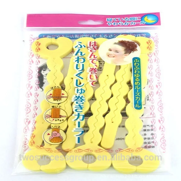  EVA hair dressing styling diy tools magic soft twisty beauty bendy roller stick