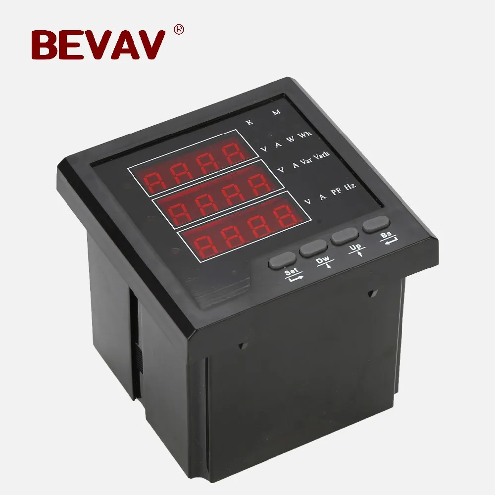 XD194E-9S4 digital  multifunction three-phase energy meter with modbus electricity meter/kwh meter