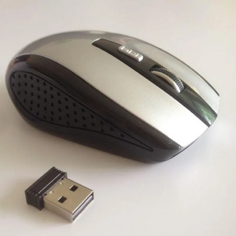 
Customized Cheap 4 Colors Computer USB 2.4GHz Wireless Mouse For Bulk Production 