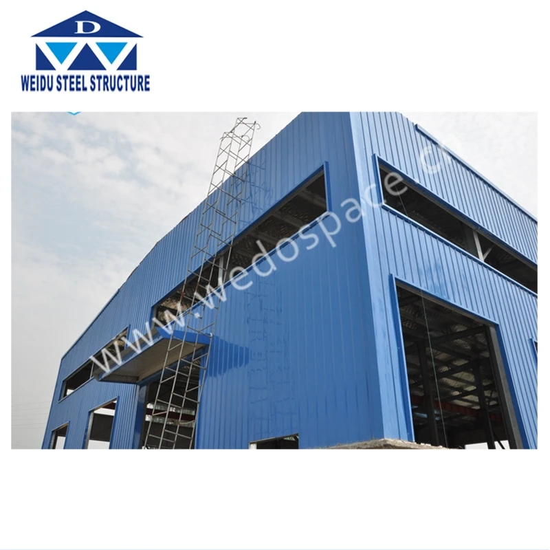 Food Processing Factory Precision Welding Prefabricated Steel Structure Workshop