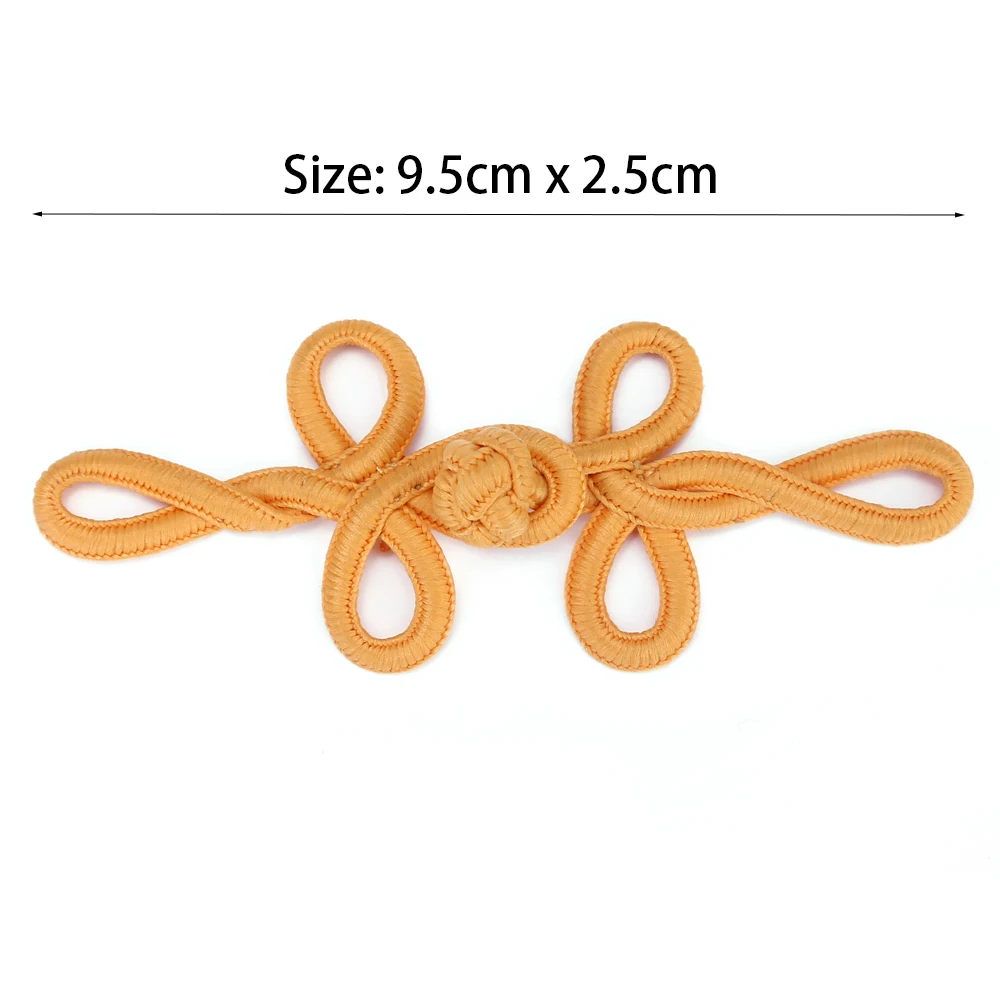 Fashion womens dress & coat chinese knot frog closures button