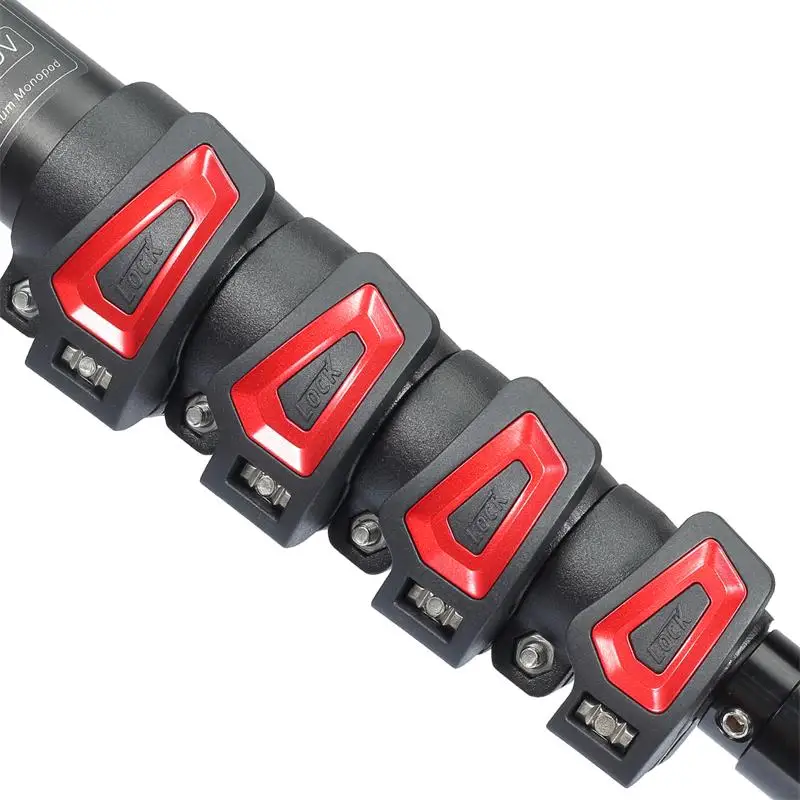 Cayer AF35DVH4  Hot Selling Monopod Stand Stretch Camera Monopod Aluminum Video Camera Flexible Tripod Fashional Monopod 635