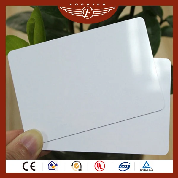 0.3mm white inkjet printable pvc plastic sheet for poker cards 2022 hot products