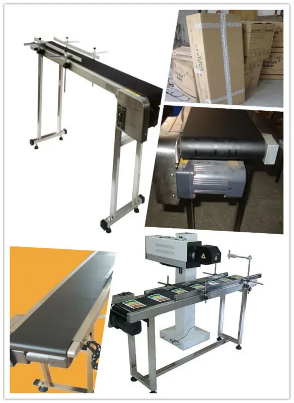 Order Competitive Industrial Belt Conveyor Work with  Ink Jet Printer  Production lines