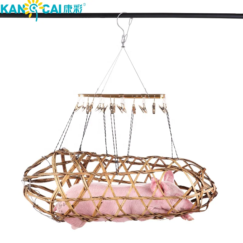 
Lot Lady Alloy & Steel Lingerie Drying Rack Hanger 