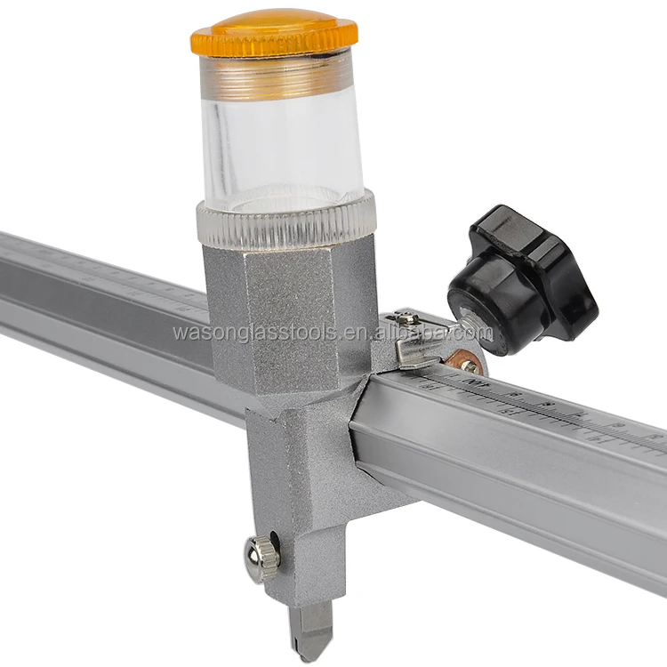 Quality t shaped glass cutter for cutting 2-19mm glass with toyo glass cutter head