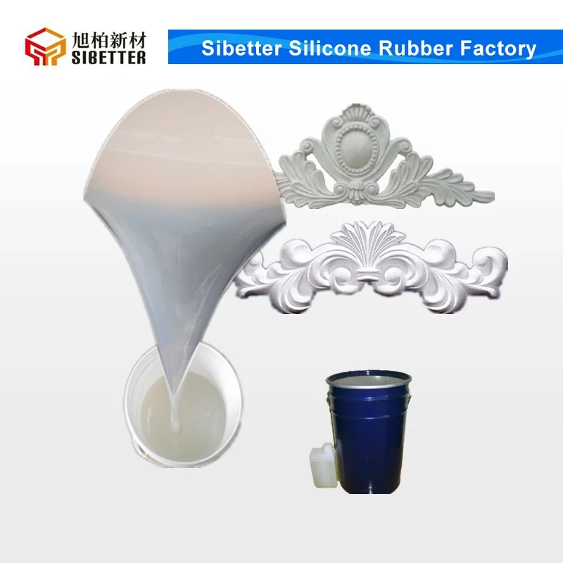 Liquid Silicone Rubber to Make Molds for Gypsum Cornice Molding