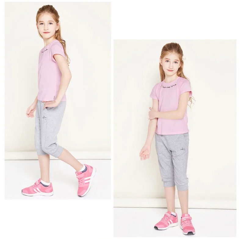 
kids plain pink t shirts stylish formal shirts for girl 100% organic cotton t-shirts cute printing children shirt 