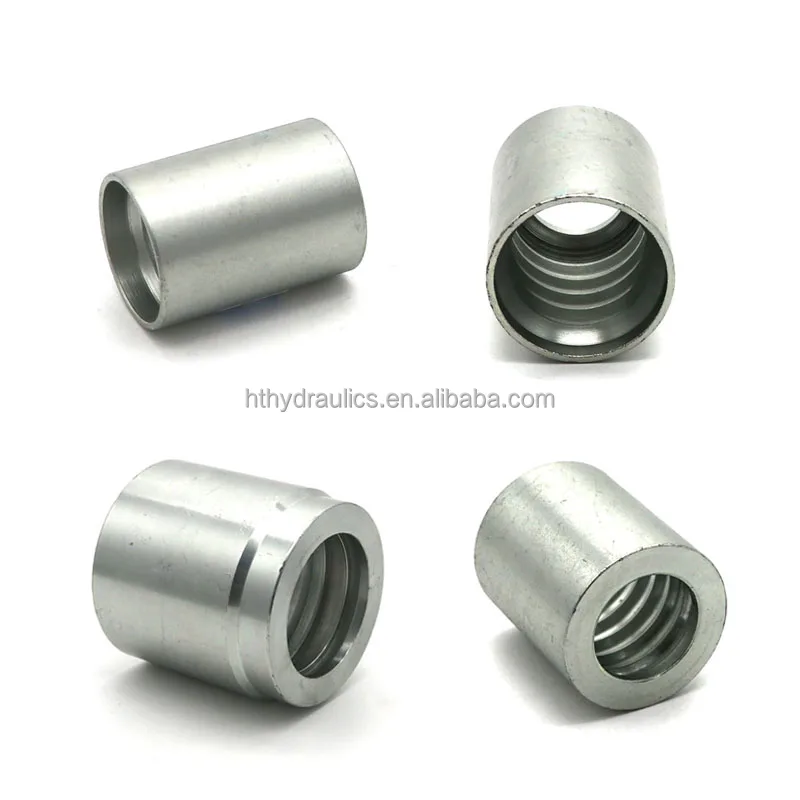 HT Brass Ferrule High Quality Crimping Hydraulic Hose Fitting Ferrule