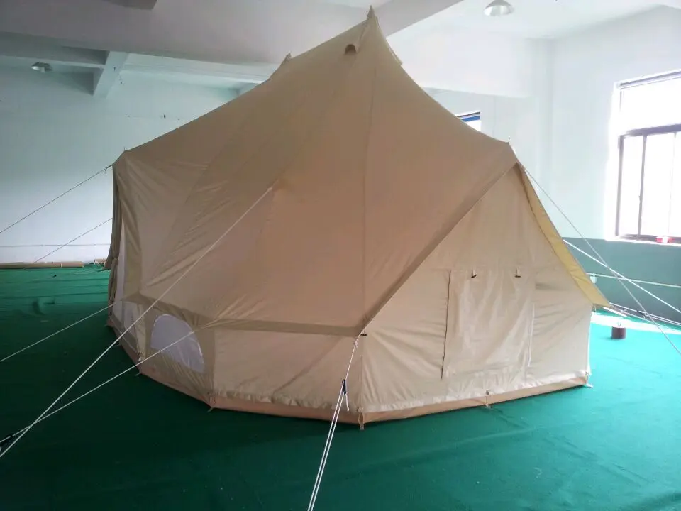outdoor camping waterproof glamping tent safari canvas tent