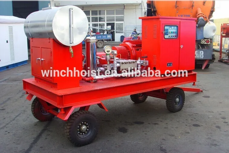 высокое давление подмыв оборудование для очистки электрическим двигателем или дизельным двигателем