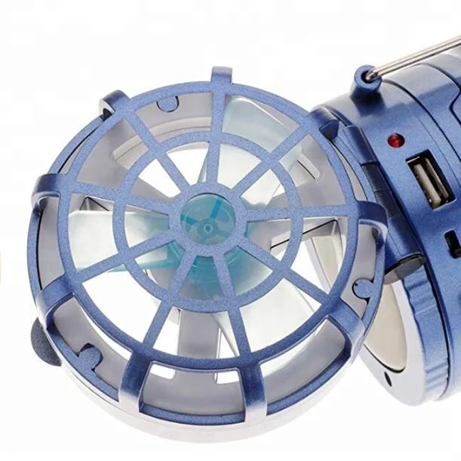 OEM Mini Little Hanging 360 Bright Outdoor Picnic Telescopic Portable Rechargeable Solar LED Camping Lantern With Ceiling Fan