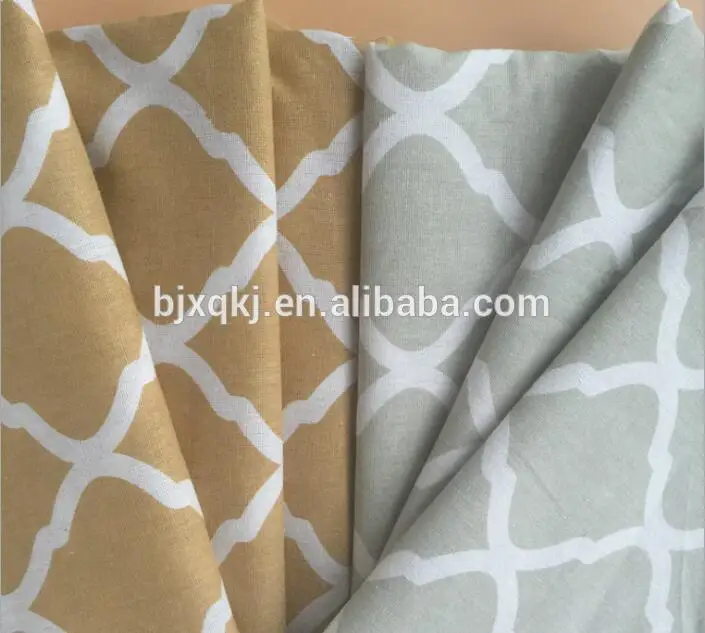 DIY Rural floral wholesale linen fabric linen material for cloth