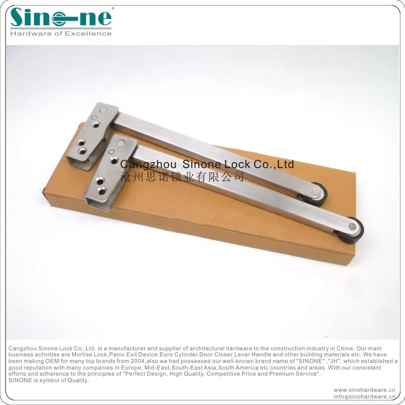 High quality SS 304  solid casting fire rated Door coordinator