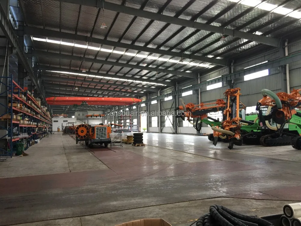 Blast hole Hydraulic Tophammer drill rig for quarry site mining project ZGYX650/660