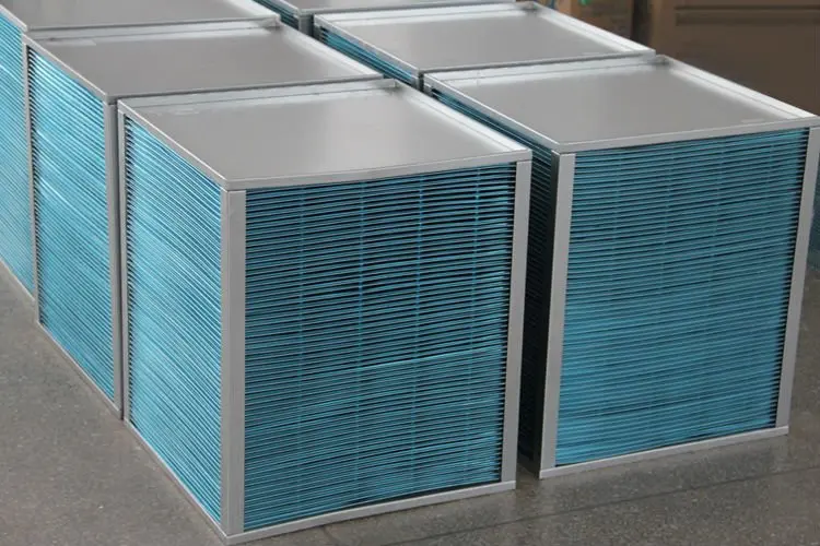 Воздуха для кондиционирования воздуха энтальпии core теплообменник для вентиляционная блок с плиты