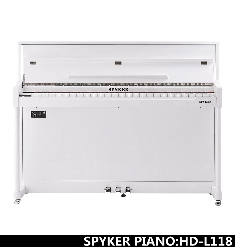 SPYKER High Quality white Polish Upright Digital Piano HD-L118
