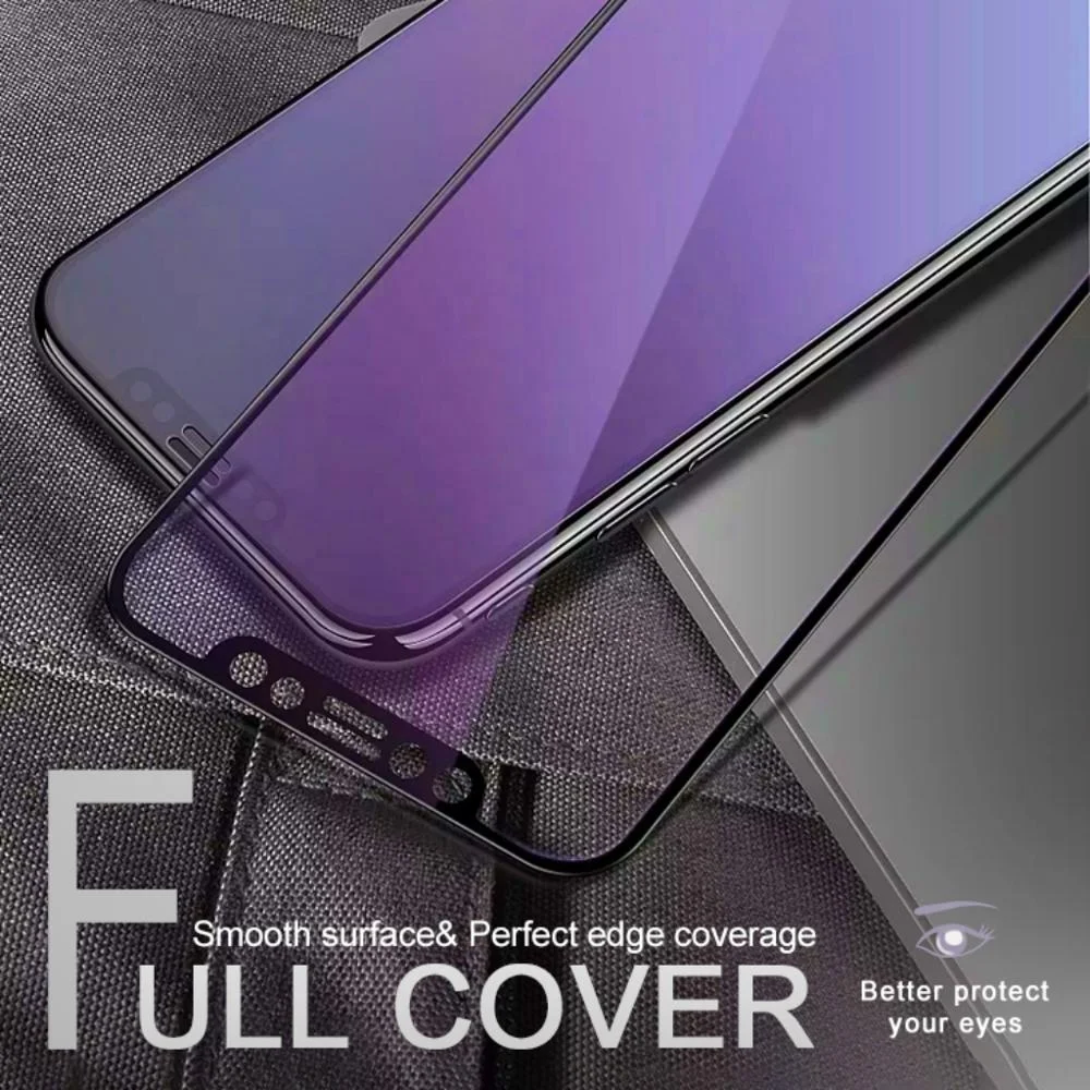 5D Anti Blue Light Screen Protector for Samsung A10 A20 A30 Mobile Film Glass