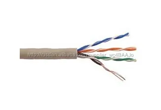 Оптовая продажа cat5 медный проводник FTP CMP / CM куртка
