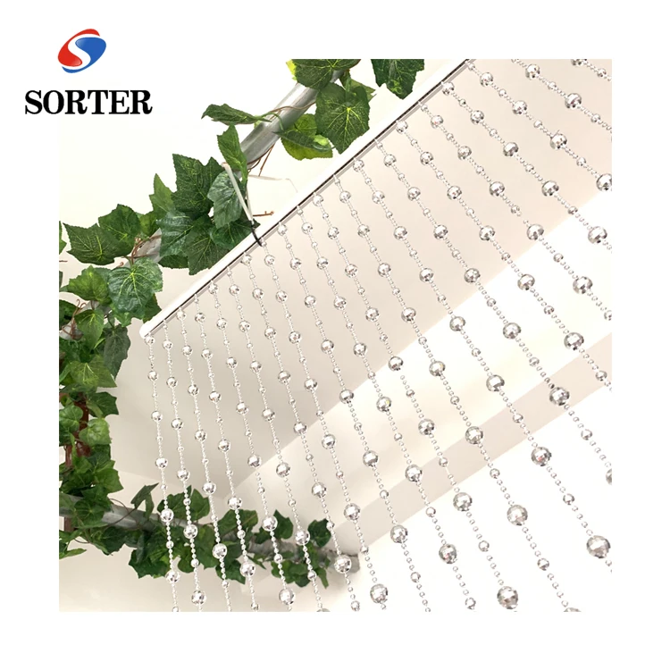 beads chain for closet door curtains