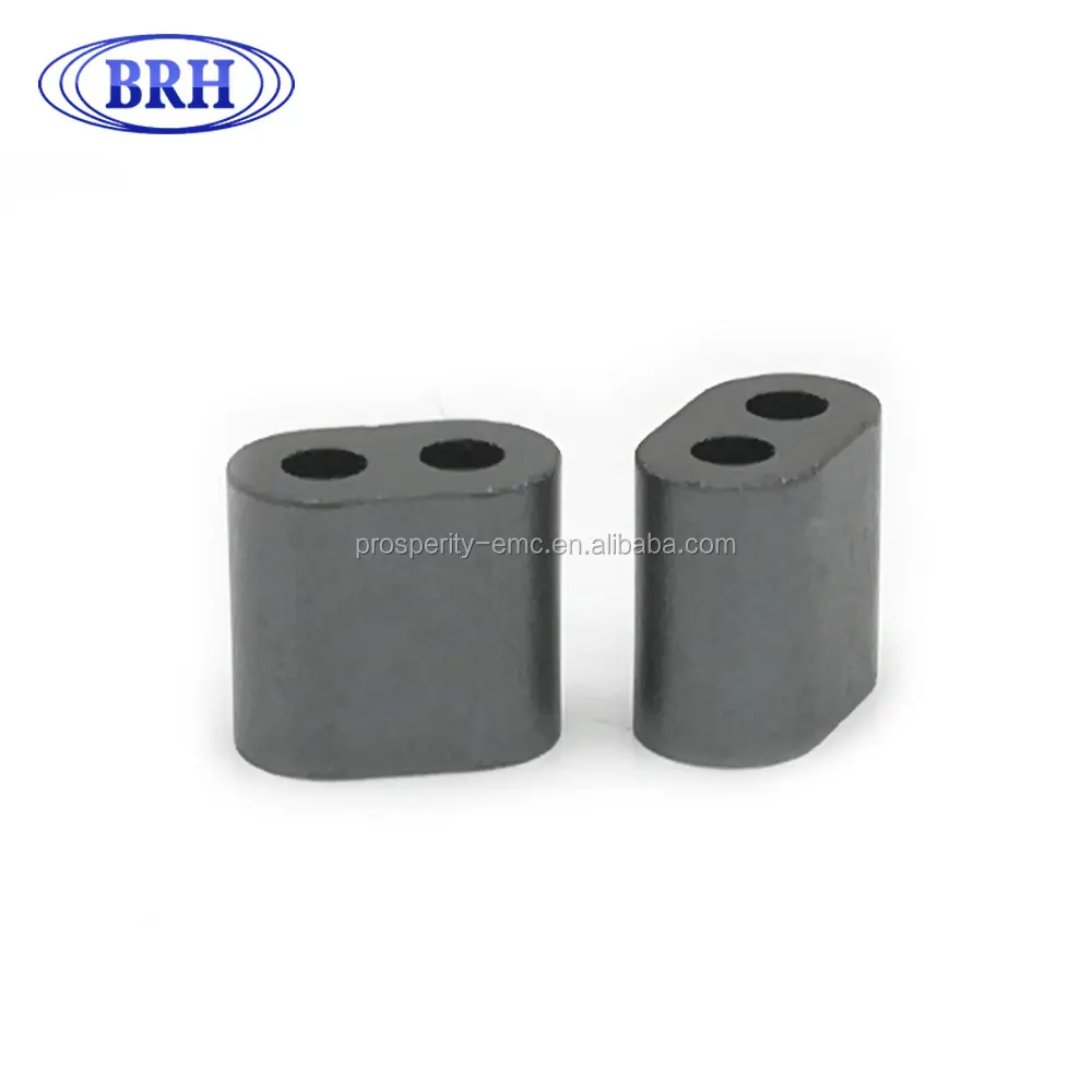 NiZn material two holes ferrite balun core with RoHS