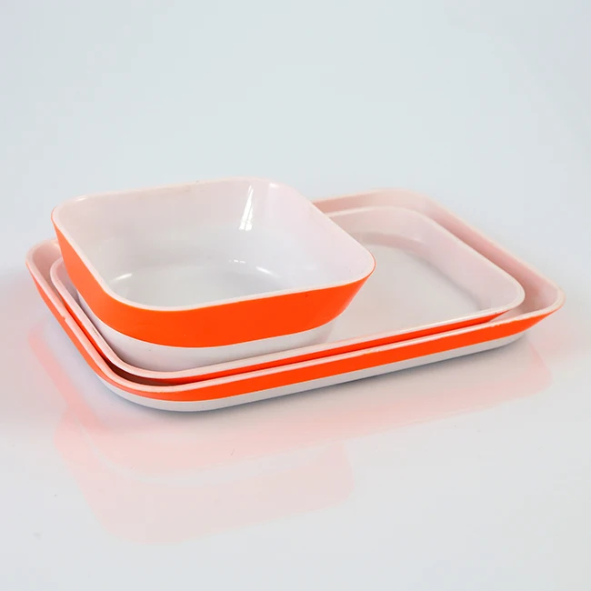 Wholesale White Melamine Airlines Dinner Plate