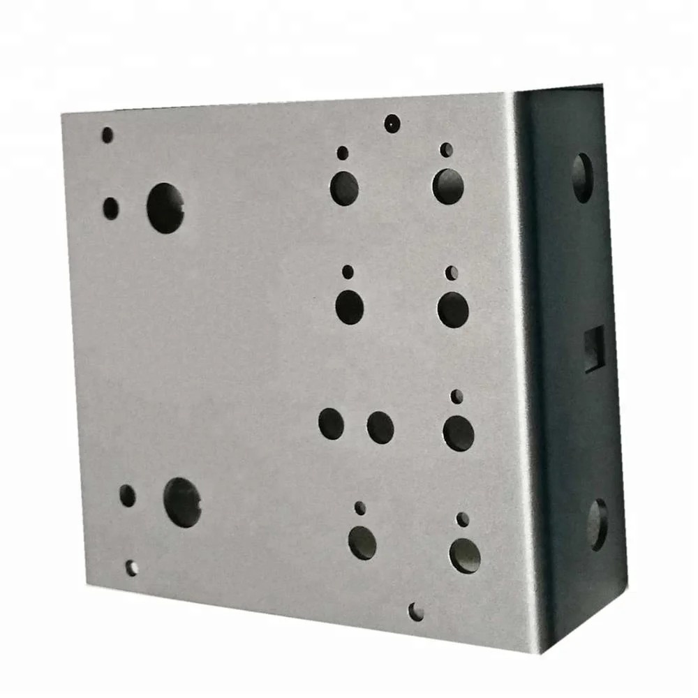 ISO certificated factory black powder coated galvanized steel sheet metal stamping bending forming fabrication parts by tooling