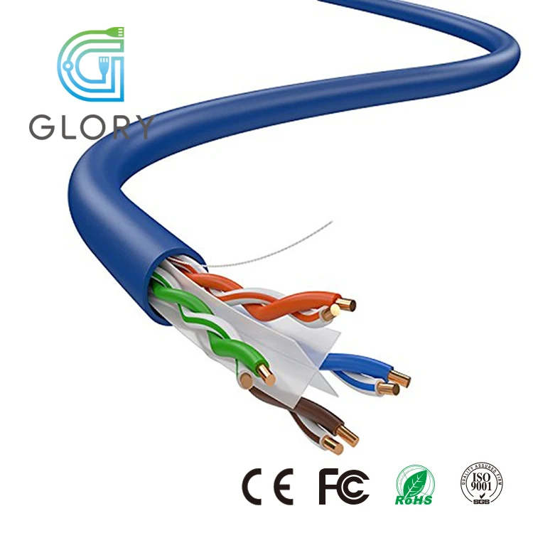 Glory UTP Lan Cable 4 Pairs Bare Copper Cable Wires Cat6 305m