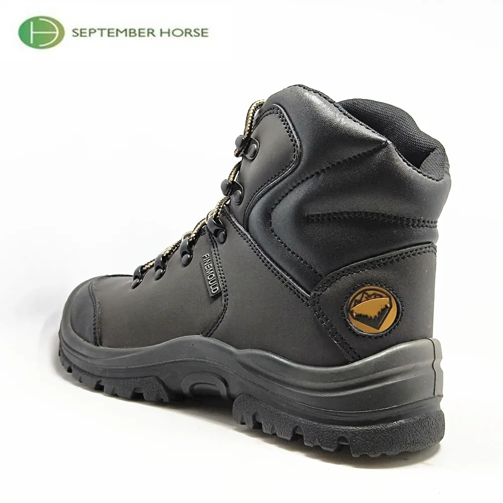 Industrial ankle safety protective work boots for men