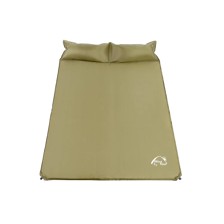 Outdoor Camping Ultralight Self-Inflating Double Sleeping Pad Camping Mat