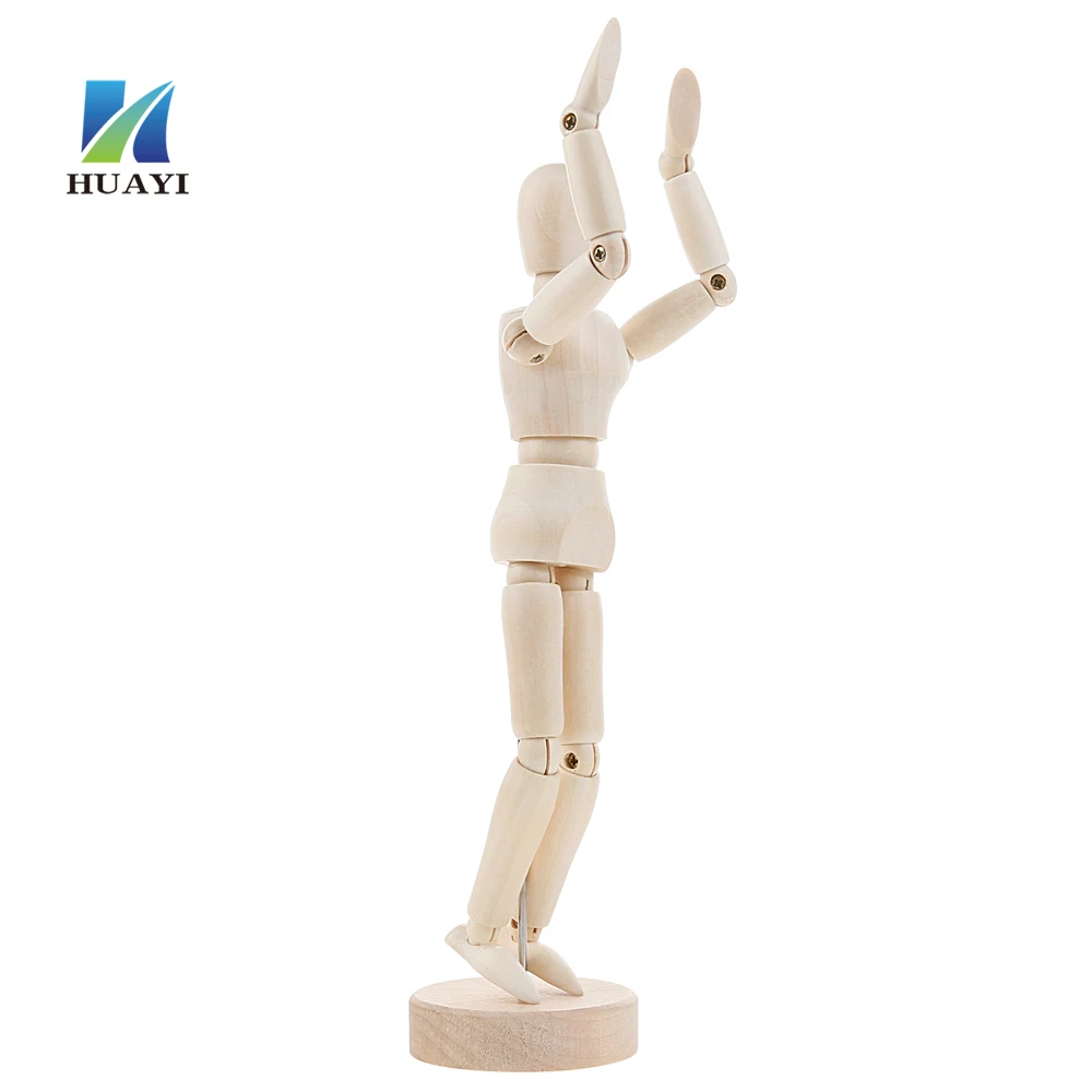 high quality Wooden  Male Mannequin adjustable wooden mannequin birch beech