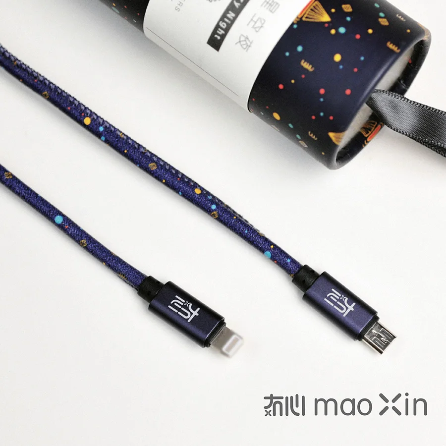 A быстрое зарядное устройство с нейлоновой оплеткой Металлический Micro USB Умный Магнитный зарядный Дата-кабель для iPhone/Android