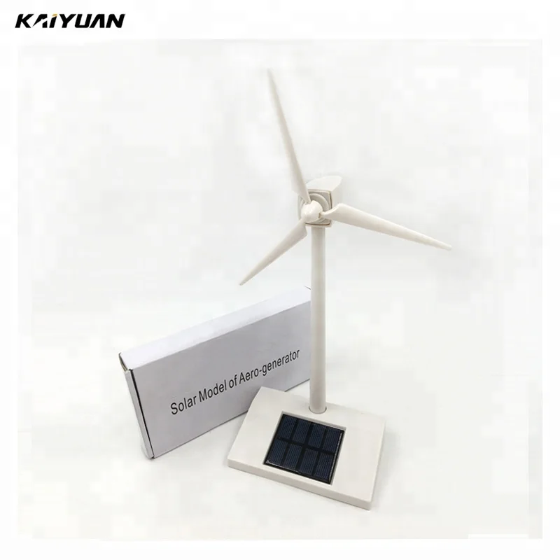 Novelty multifunctional office decoration small solar windmill