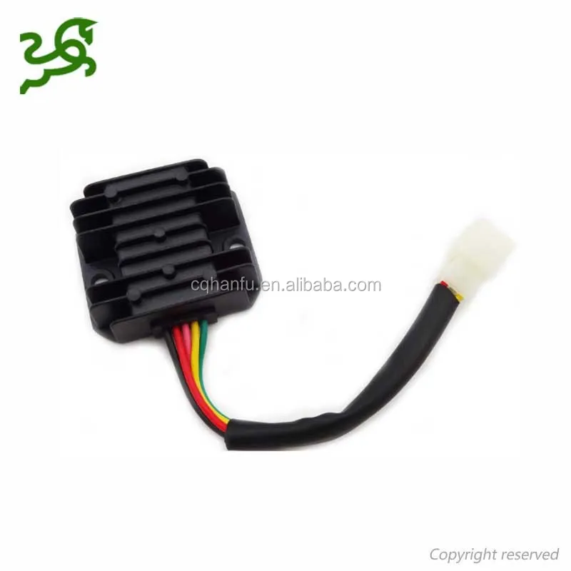 CG125 GY6 CG150 CG200 Scooter Motorcycle 5 Pin Wire Voltage Regulator Rectifier