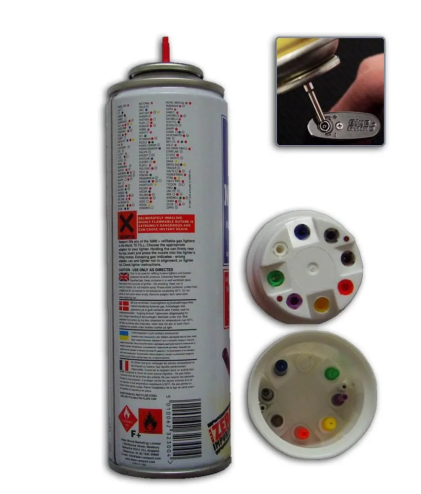Lighter gas for 300ml 10.14 OZ
